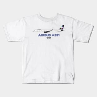 Airbus A321 - Volaris Kids T-Shirt